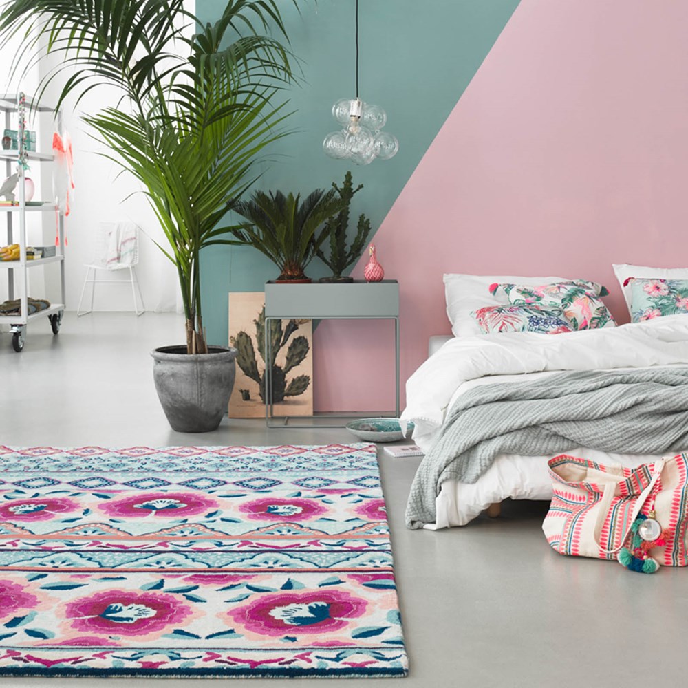 Pink Poppy rugs 005 10 by Accessorize